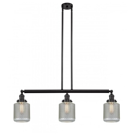 Innovations Lighting 3 Light Adjustable Island Light 213-OB-S-G262
